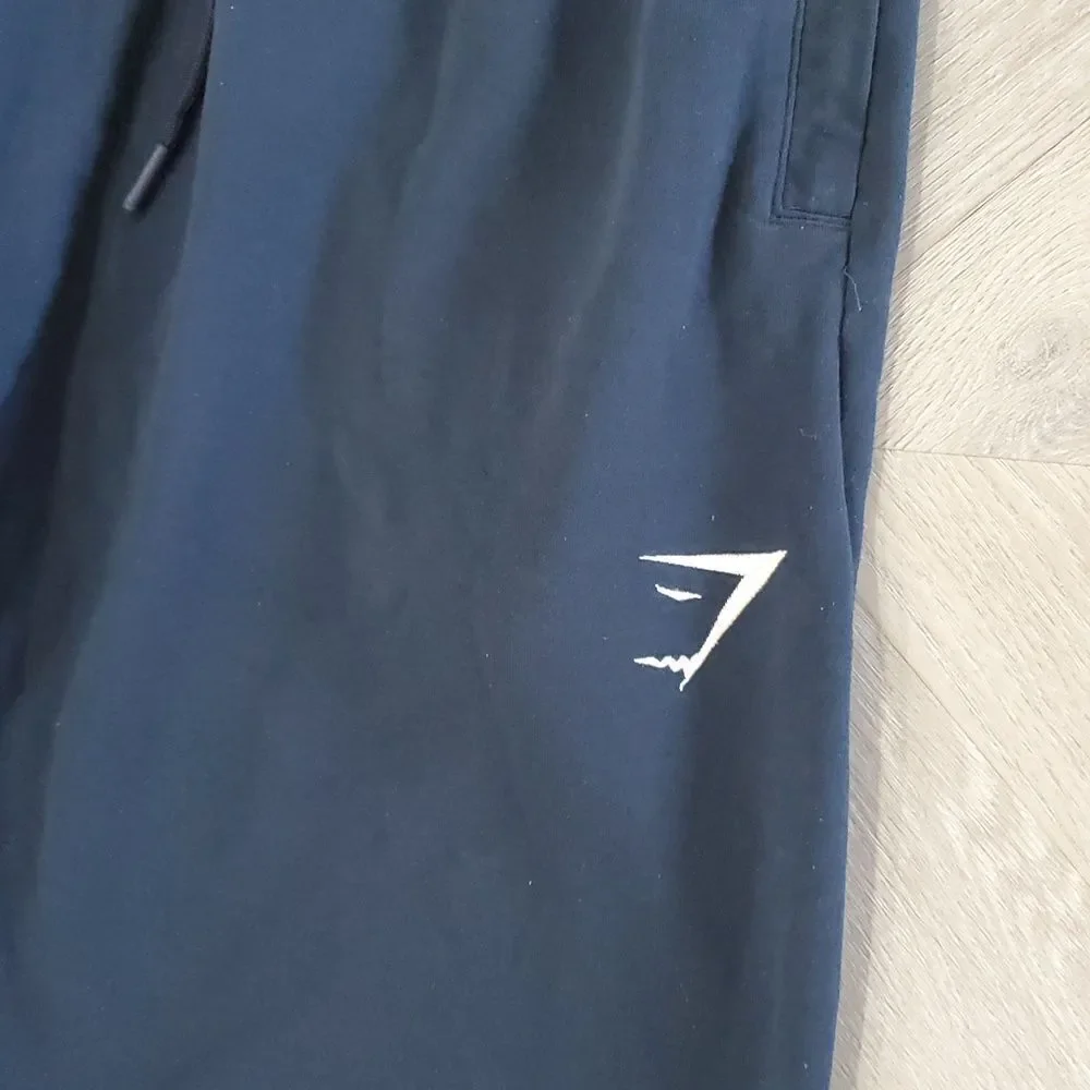 Gymshark Jogger Sweatpants Men’s Large,Studio Pants Navy Blue Yoga Lift